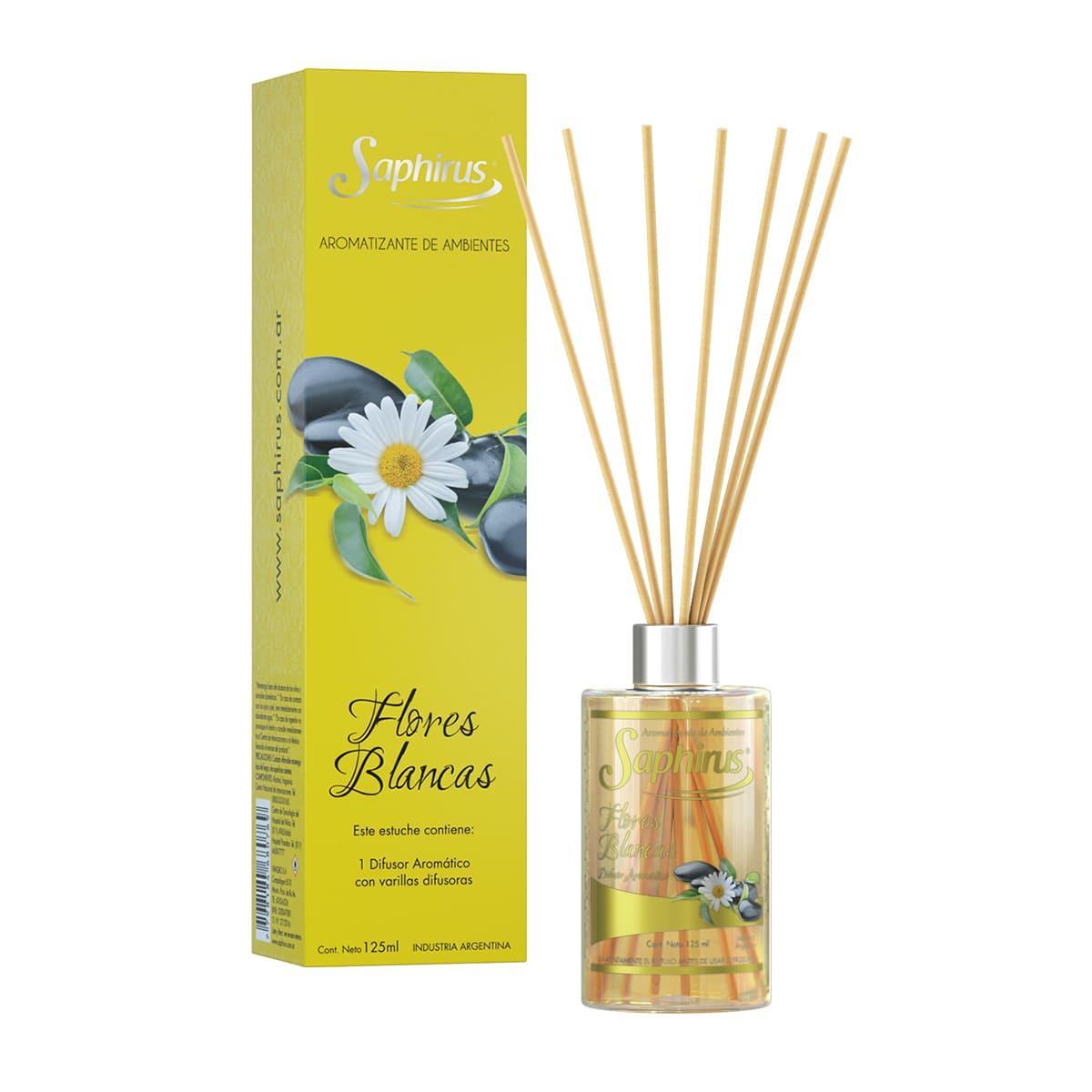 Saphirus Difusores Premium Flores Blancas