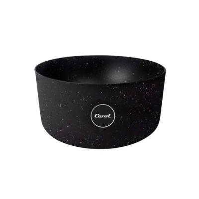 BOWL PLAST. RECTO D.14x8cm LGRA-NGR