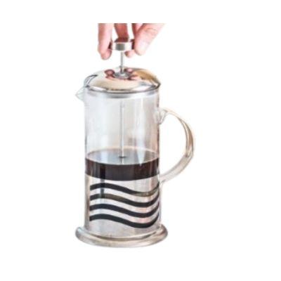 Cafetera C/ Embolo Crystal Rock 600ml 