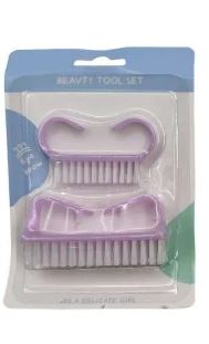 Set X2 Cepillos P/uñas. DL15049