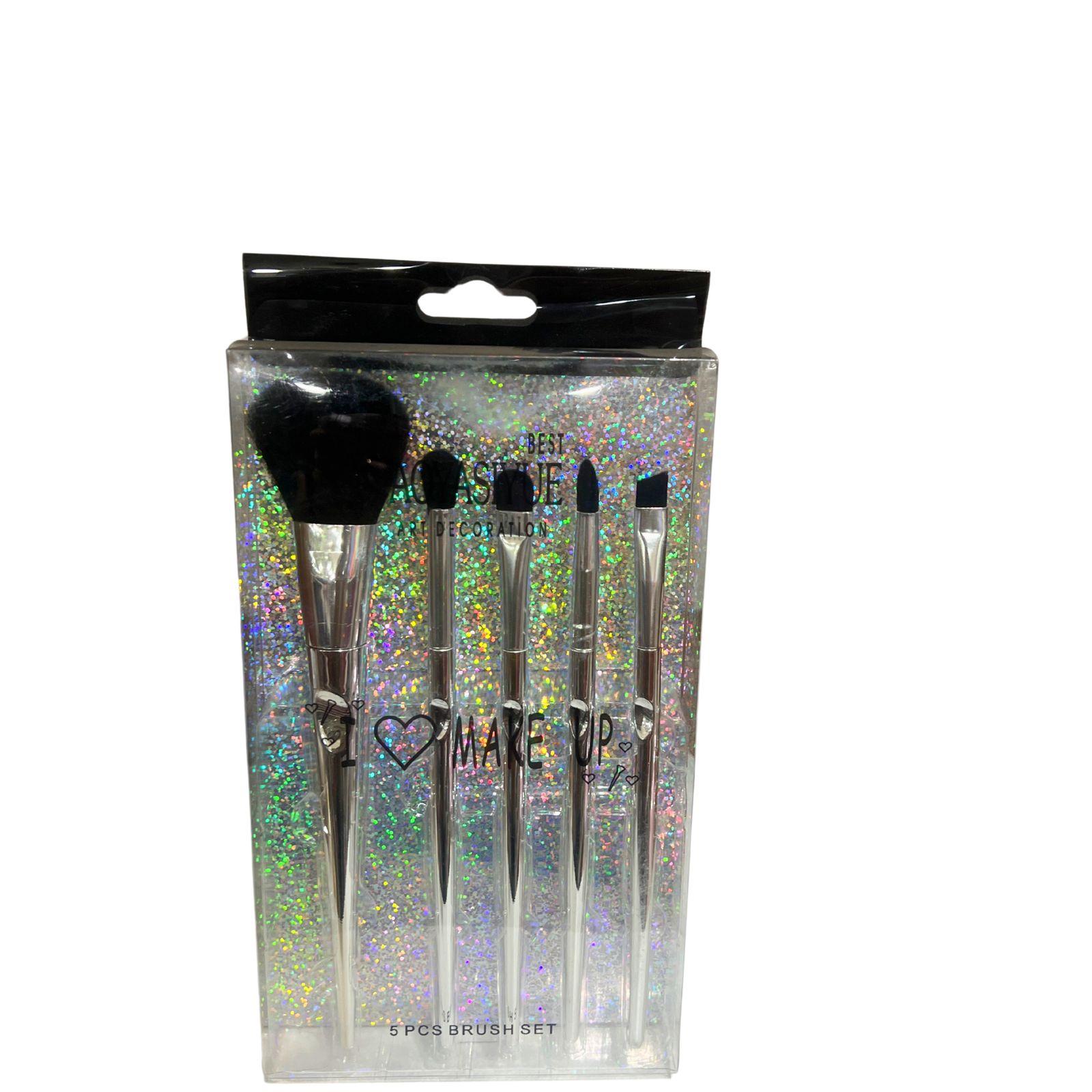 Set X5 Cepillo Maquillaje. 