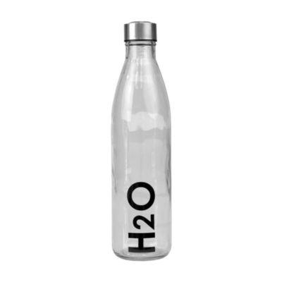 BOTELLA DE VIDRIO 29X7X7CM C/ TAPA AC