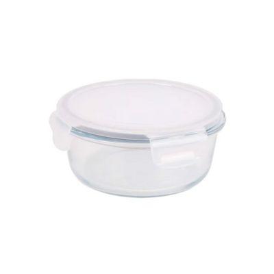 FRASCO VIDRIO CIRCULAR C/TAPA HER