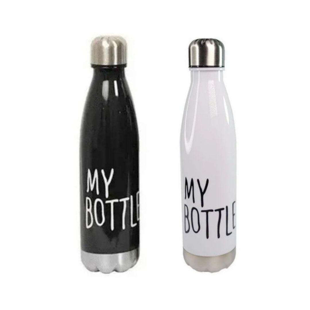 BOTELLA PLASTICA 29X7CM 750ML NEGRA