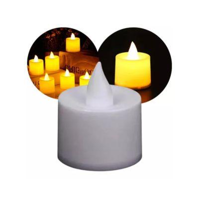 Vela Led Luz Calida blanca. DL11556
