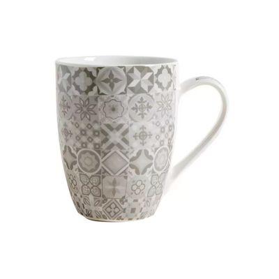 Jarro Mug De Porcelana Mosaico Grey 0510364