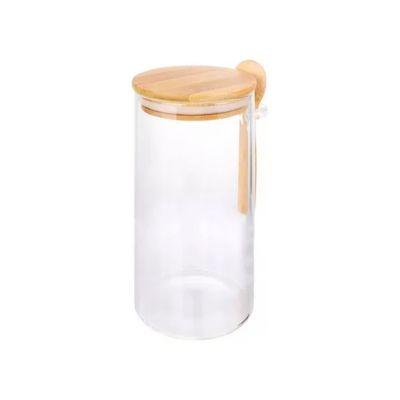 Frasco Vidrio C/Cuchara 10*20Cm AA04-14