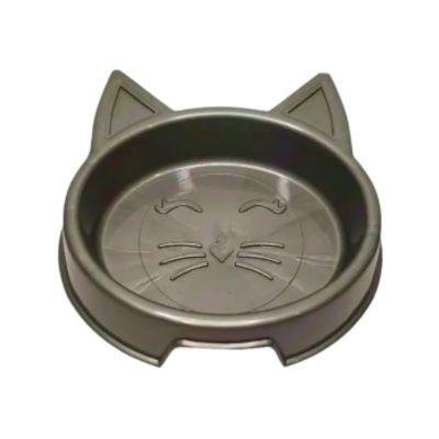 COMEDERO/BEBEDERO FORMA GATO 13.5CM