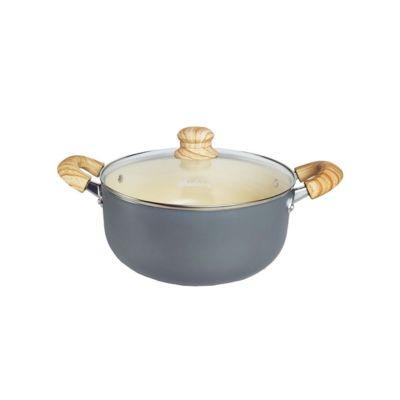 Cacerola Ceramica Crema N*24cm Hudson. CRE07