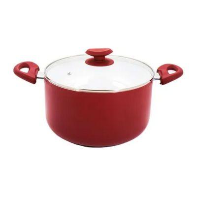 Cacerola Pyrex C/mango rojo 4lts ART:8827