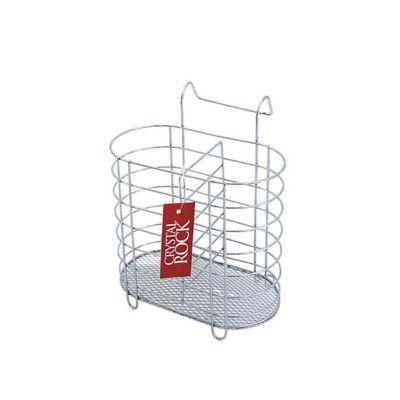 ESCURRE CUBIERTOS DE COLGAR/MESADA OVAL CROM