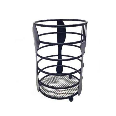 ESCURRE CUBIERTOS DE MESA REDONDO NEGRO