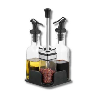 Set x4 condimenteros c/soporte
