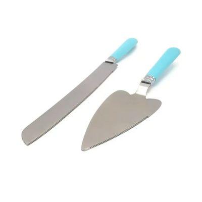 Set Cuchillo Y Pala De Torta Acero 