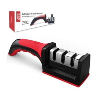 AFILADOR CUCHILLOS PIEDRA CERAMICA DOBLE