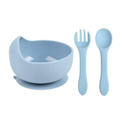 Plato De Comida Infantil Con Cubiertos