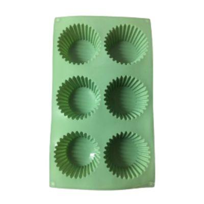 Molde Cupcakes X6 De Silicona 100G