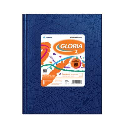 Cuaderno Rayado X 50hjs. N°3 Azul  Gloria 