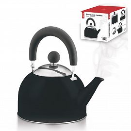 PAVAS ACERO NEGRA PICO MATERO 1.6 LITROS PAVAS ACERO PICO MATERO