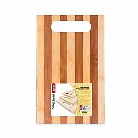 TABLA DE BAMBU 29.5*20*08 CM REF. CR15025 COCINA TABLAS DE CORTE