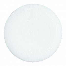 PLATO PLAYO AMMONITE BLANC 26 cm