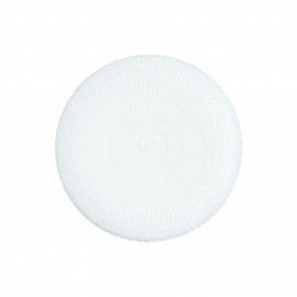 Plato Postre Ammonite Blanc 19cm. ART.P88225