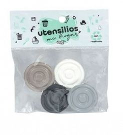SET BOLSA TAPON PICO ANCHO CIRCULO