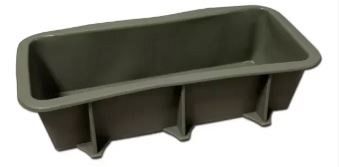 BUDINERA SILICONA 25.5x11.5x6.5 GRIS