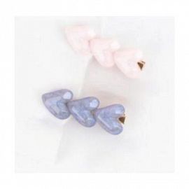 HEBILLA P/Cabello 6CM -  Corazón 