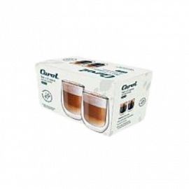 Vasos X 2 Cafe Carol Doble Vidrio 200cc Art.25220