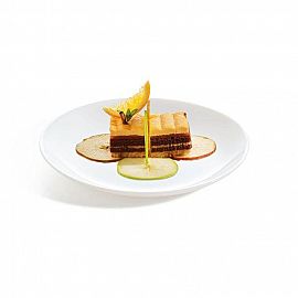 PLATO POSTRE DIWALI BLANC 19cm ART.D7358