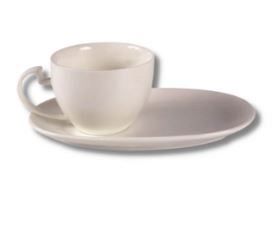 Taza Cafe + Plato Acolacion Pb Bca. 101588