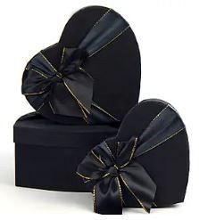 Caja De Regalo Corazon Azul Mediana (42410)