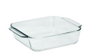 FUENTE CUADRADA BASICS 20,5x20,5x5,3 cm - 1,9 l