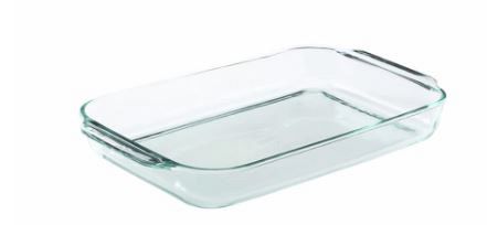 FUENTE RECTANGULAR BASICS 38x25x5,5 cm - 45 l