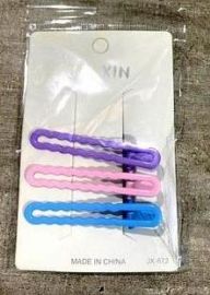Set X3 Hebillas Pinza Color. NJ12813