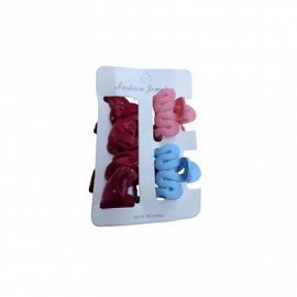Set X4 Schrunchie Y Broche De Pelo 4cm ART:16037