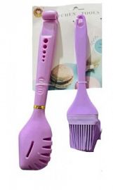 Set X2 De Pincel Silicona+pinza ART.7849