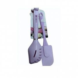 Set X2 Espatula Silicona+pinza ART.7847