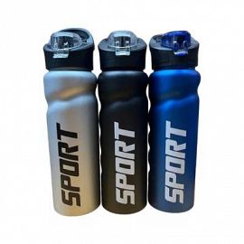 BOTELLA ACERO 201 750ML C/TAPA PLAST SPORT