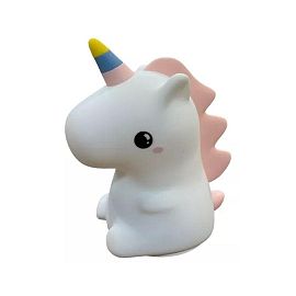 VELADOR SILICONA USB 15X11CM F/UNICORNIO