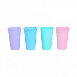 Vaso 400cc Color Yesi.  ART.2225 