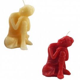 Vela Buda Recostado 9.5x6cm