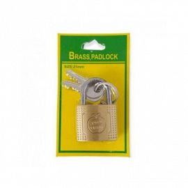 Candado Brass Padlock Blister 