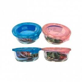Bowl Vidrio Cir T/hermetica 13cm 