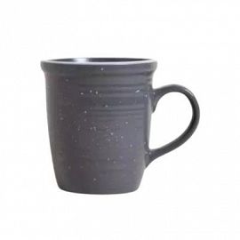 Jarro Mug Granito Negro Con Borde 0511620