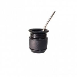 MATE URBANO BRAVO BLACK +BOMBILLA