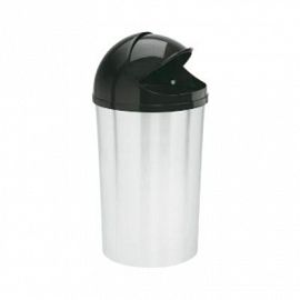 Papelera Metalizada 10lt Rimax