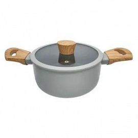 Cacerola N*24 Scandi Grey M/madera.