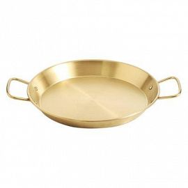 Paellera Acero Gold 25cm. NJ10633